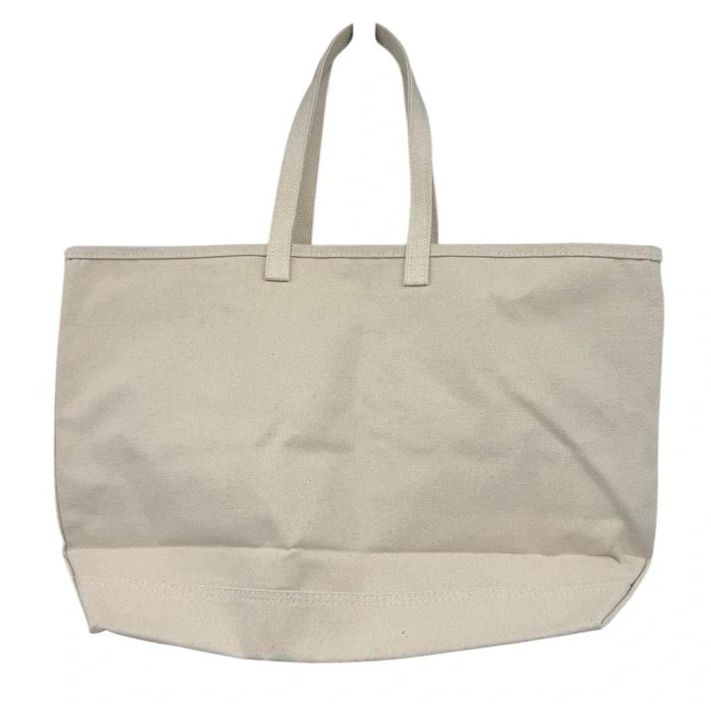 Kule x Caffè Panna Large Canvas Tote NYC Ice Cream Collab Bag Quiet Luxury NEW